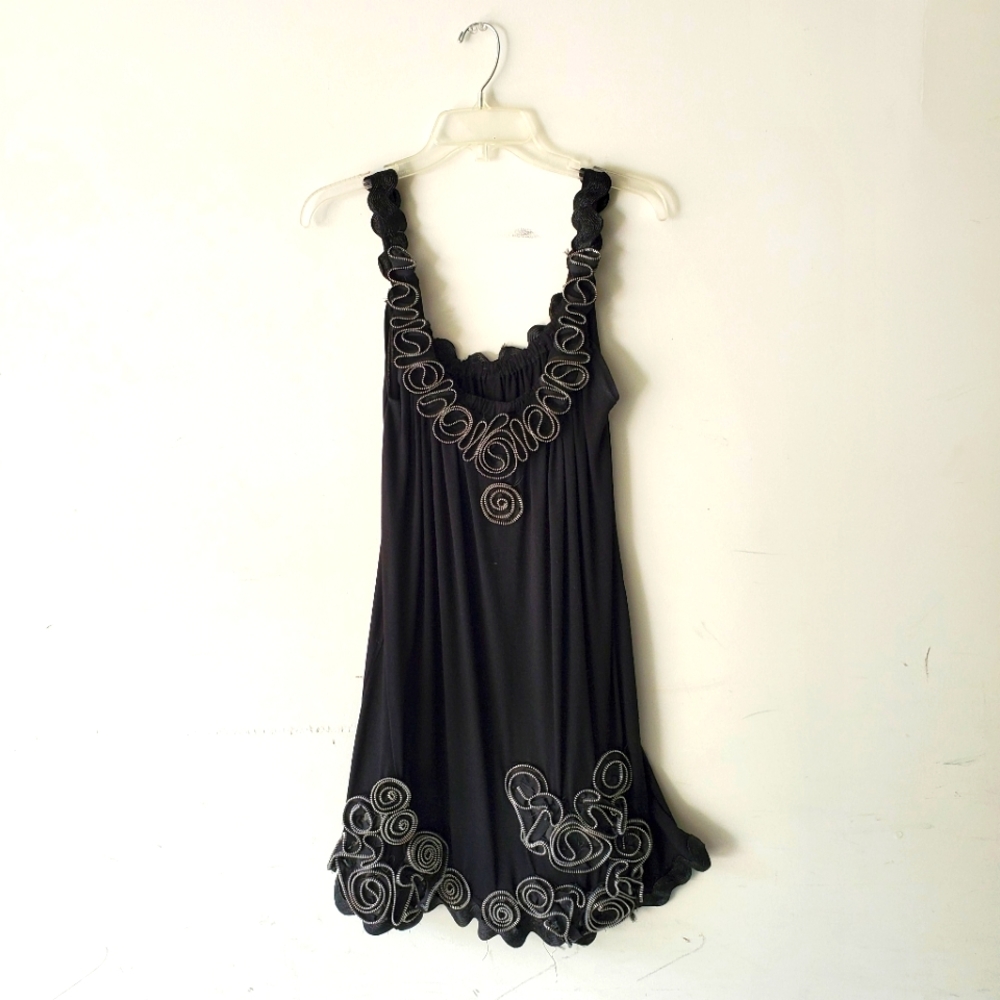 Amazing hand-detailed cocktail dress